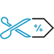Discount for clients function icon
