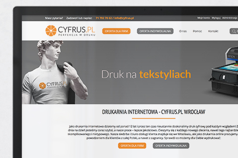 Cyfrus shop screenshot